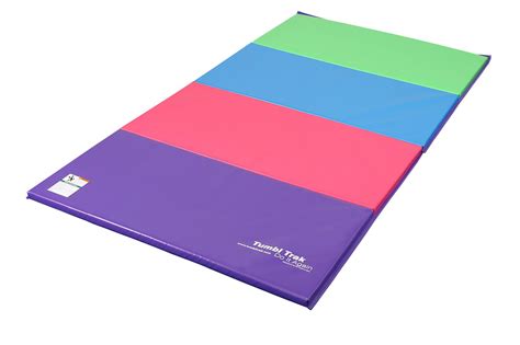 Tumbl Trak Folding Gymnastics Mat 4ft x 8ft Bright Pastel | eBay