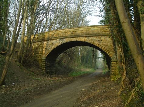 A bridge across the old railway line in Wetherby - UK. | Old train station, Disused stations ...