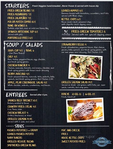 Menu of Foodies in Mountain Home, AR 72653