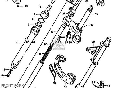 Suzuki Gn125 1992 (n) parts list partsmanual partsfiche