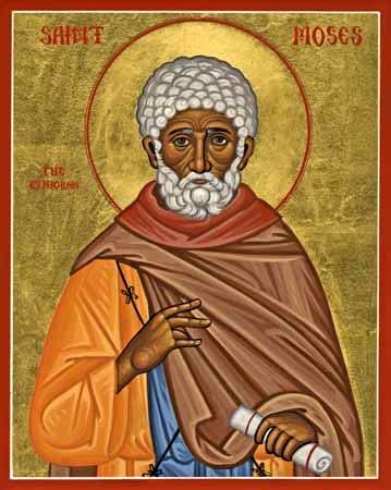 Saint Moses the Black of Skete : OMHKSEA