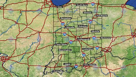 Indiana - Weather Forecast Graphics | MetGraphics.net