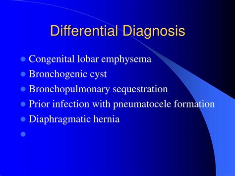 PPT - Congenital Cystic Adenomatoid Malformation (CCAM) of the Lung ...