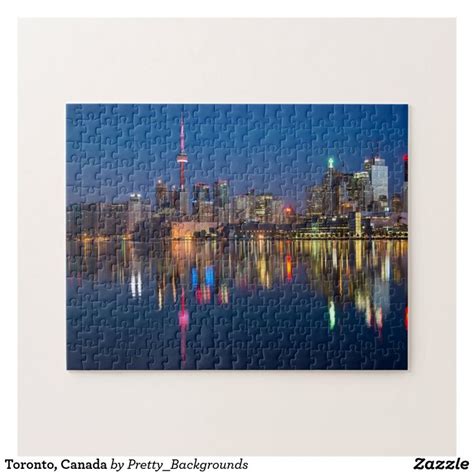 Toronto, Canada Jigsaw Puzzle | Pretty backgrounds, Jigsaw puzzles, Print images