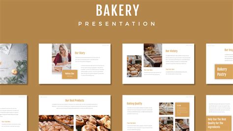 BAKERY PowerPoint Template Free Download (15 Pages) | Just Free Slide