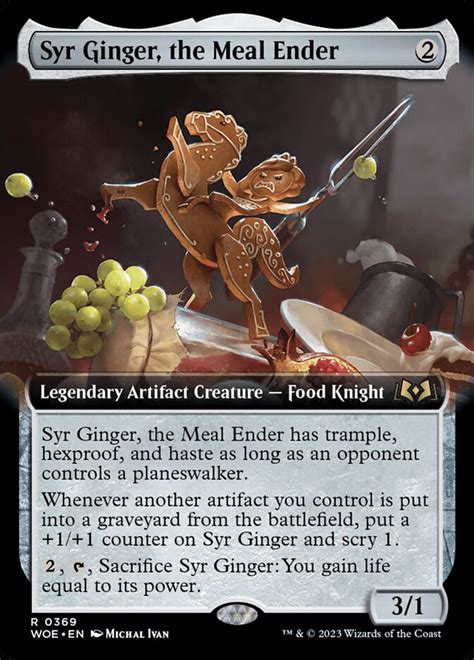 Syr Ginger, the Meal Ender · Wilds of Eldraine (WOE) #369 · Scryfall ...