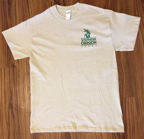 Men's Tan T-Shirt - Southern Oregon Seeds