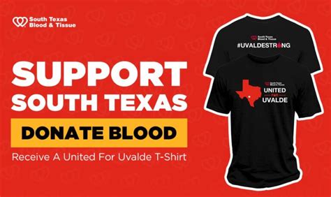 South Texas Blood & Tissue to give ‘United for Uvalde’ T-shirts to ...