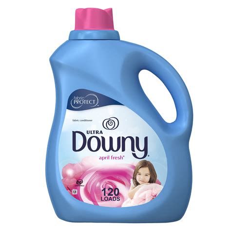 Buy Downy Ultra Liquid Laundry Fabric Softener, April Fresh Scent, 120 Loads Online at ...