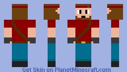 Pixel gun 3D: Hero Minecraft Skin