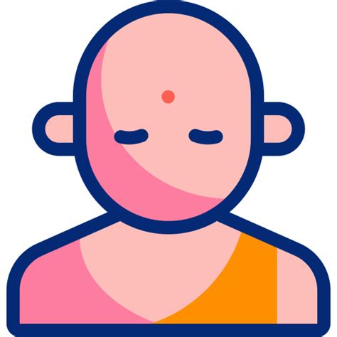 Buddhist monk - Free user icons