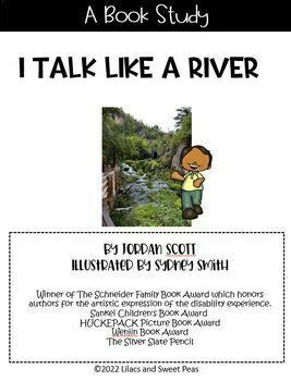 I Talk Like a River- A Book Study by Lilacs and Sweet Peas | TPT