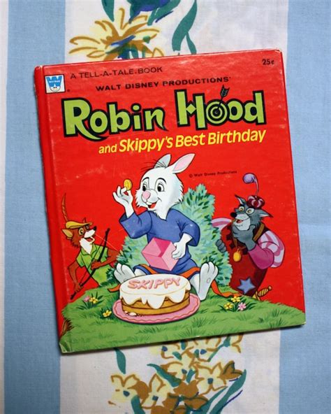 Robin Hood and Skippy's Best Birthday 1973 Whitman by HippKidBooks