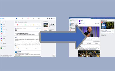 Old Layout for Facebook - Chrome Web Store