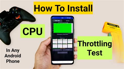 How to install CPU Throttling Test application in any android phone in 2021 - YouTube