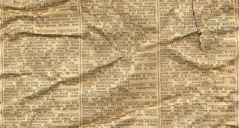 20+ Cool Free Old Newspaper Textures for Your Designs