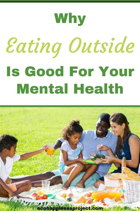 Why Eating Outside Is Good For Your Mental Health - Ecohappiness Project