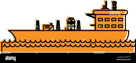 Isolated oil tanker design Stock Vector Image & Art - Alamy