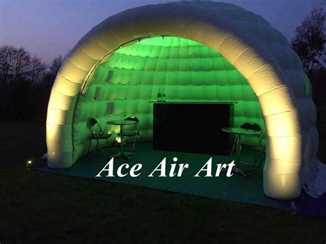 custom inflatable igloo inside with led lights illuminated inflatable ...