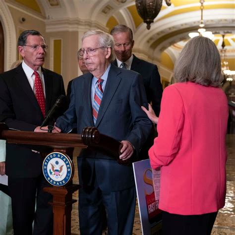 Mitch McConnell Freezes Midsentence in News Conference at Capitol - The ...