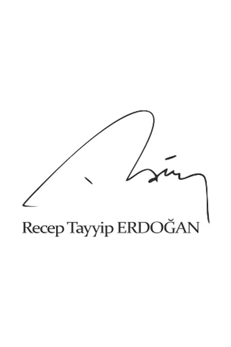 Sticker Sepetim Recep Tayyip Erdoğan İmzası Sticker Fiyatı - Trendyol