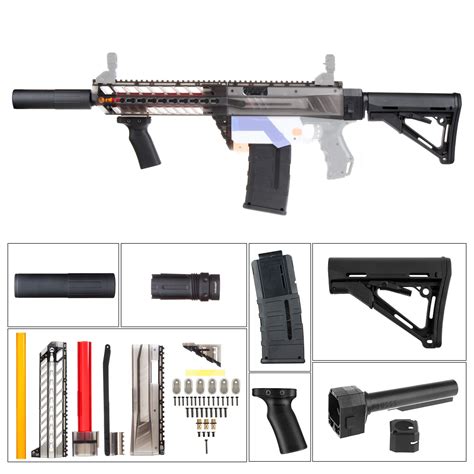 Buy JGCWORKER Mod Kit for Nerf Retaliator, Modification Included Pump Kits, Springs, Darts ...