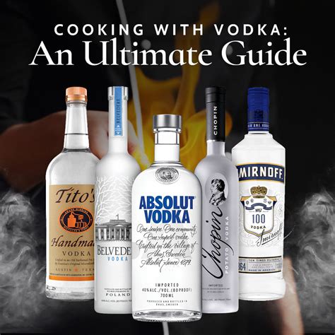 Cooking With Vodka: An Ultimate Guide | Nestor Liquor