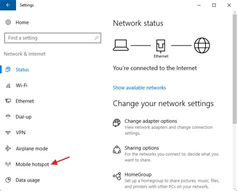 How To Use Your Windows 10 PC As A Mobile Hotspot