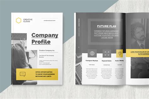 Company Profile Brochure Design Template - ksioks