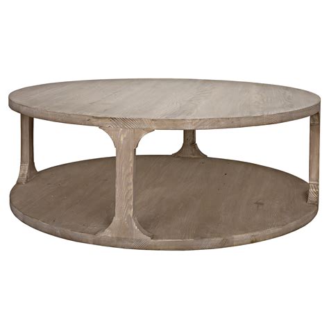 Round Wood Coffee Table Coastal / Woven Seagrass Coffee Table Wayfair : This idea should always ...