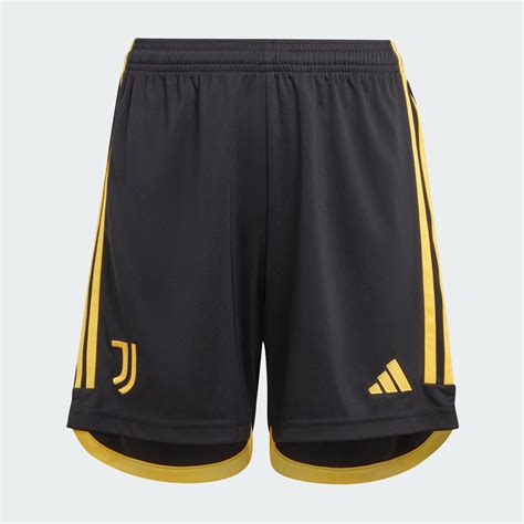 adidas Juventus 23/24 Home Shorts Kids - Black | adidas LK