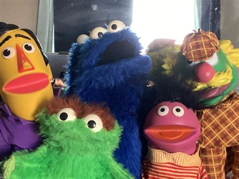 Vintage 70s Sesame Street puppets | Sesame street puppets, Sesame street characters, Sesame street