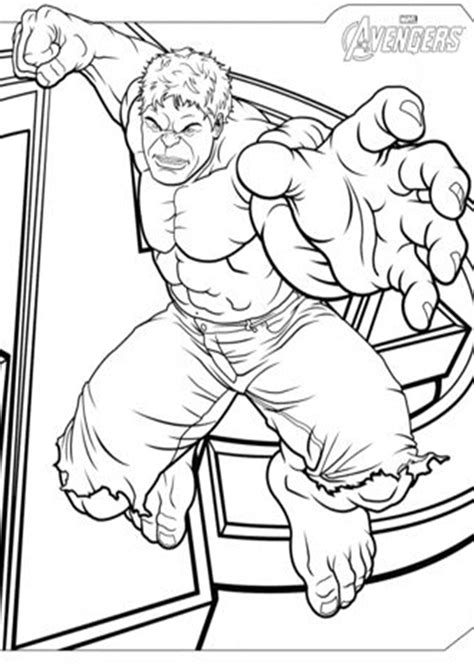 Exciting Hulk coloring pages for your little one. They are free and ...