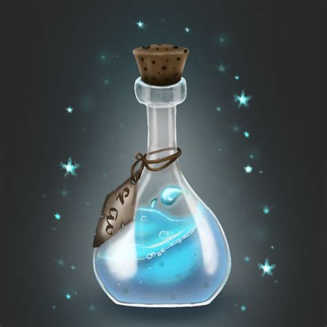 ArtStation - Mana potion, Mary Luts | Potions, Magic bottles, Fantasy tree