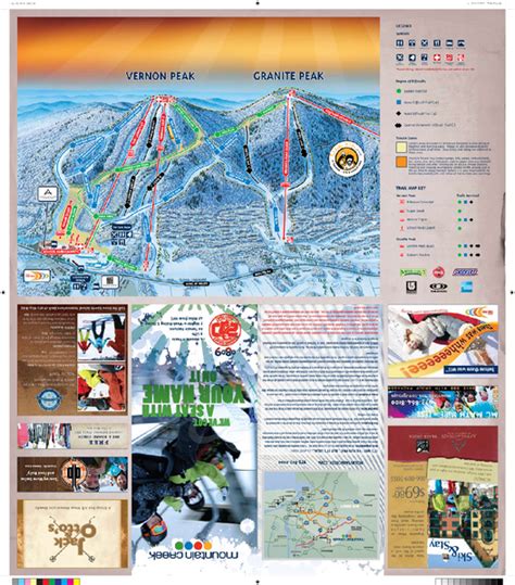 Mountain Creek North Ski Trail Map - Vernon New Jersey United States • mappery