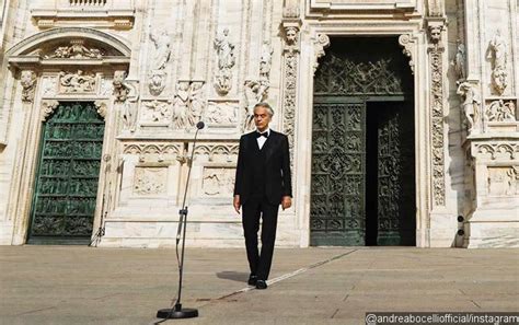 Andrea Bocelli Delivers Stunning Easter Solo Concert From Empty Duomo Cathedral