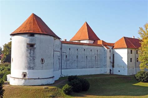 Varazdin castle, Croatia stock photo. Image of residence - 69469480