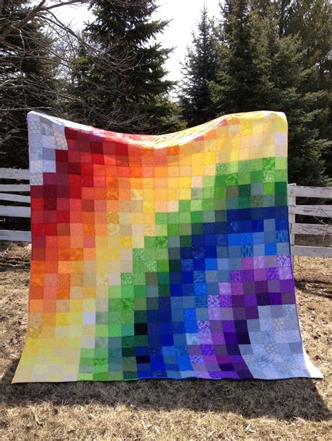 246 best Rainbow quilts images on Pinterest | Mini quilts, Patchwork quilting and Bedspreads