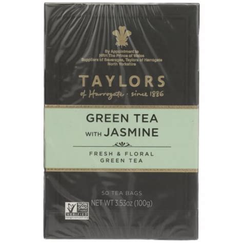 Taylors of Harrogate Green Tea with Jasmine, 50 ct - Fry’s Food Stores