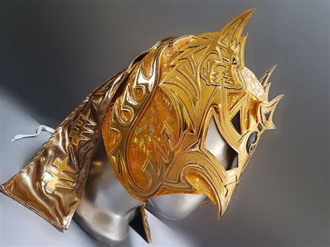 Dragon Lee Wrestling Mask Luchador Costume Wrestler Lucha - Etsy