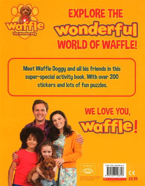 Waffle And Friends: Sticker Activity Book – BookXcess