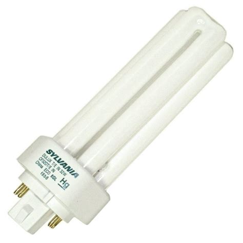 Sylvania 20883 (4-Pack) CF32DT/E/IN/827/ECO 32-Watt Triple Tube Compact Fluorescent Light Bulb ...