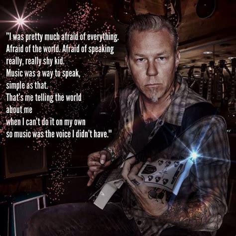 METALLICA - JAMES: an inspiration to all. And an example of why we must fight to keep the arts ...