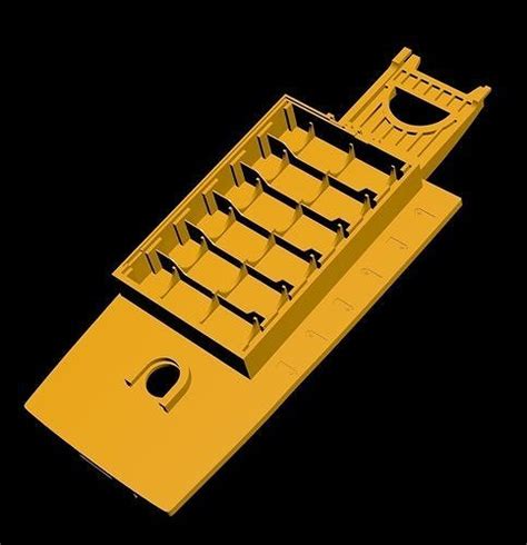 Fluke 287 289 Battery compartment 3D model | CGTrader