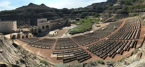 Our 2700 seat outdoor amphitheatre in the heart of the Canadian Badlands (Drumheller, Alberta ...