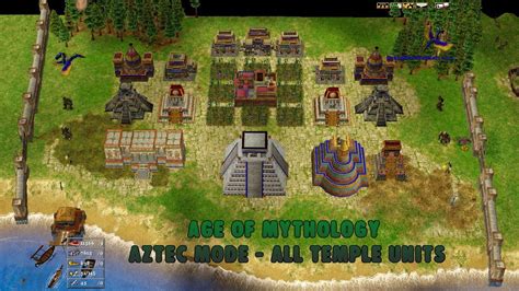 Temple Units of Aztec Mod - Age Of Mythology - YouTube