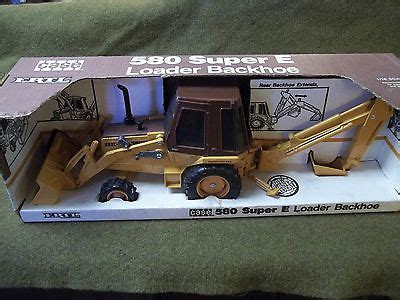 ERTL 1:16 Scale Diecast CASE 580 Super E Loader Backhoe | Backhoes and more | Old toys, Toys ...