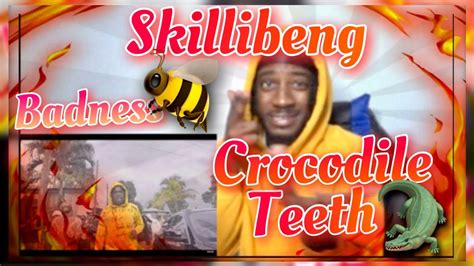 🪐💫🐝| Skillibeng - Crocodile Teeth (Official Music Video) | REACTION!!🔥 - YouTube