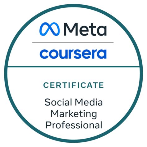 Meta Social Media Marketing Professional Certificate - Credly