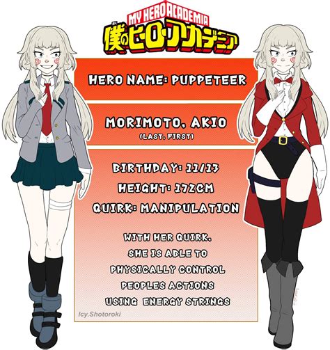 BNHA OC! | My Hero Academia Amino